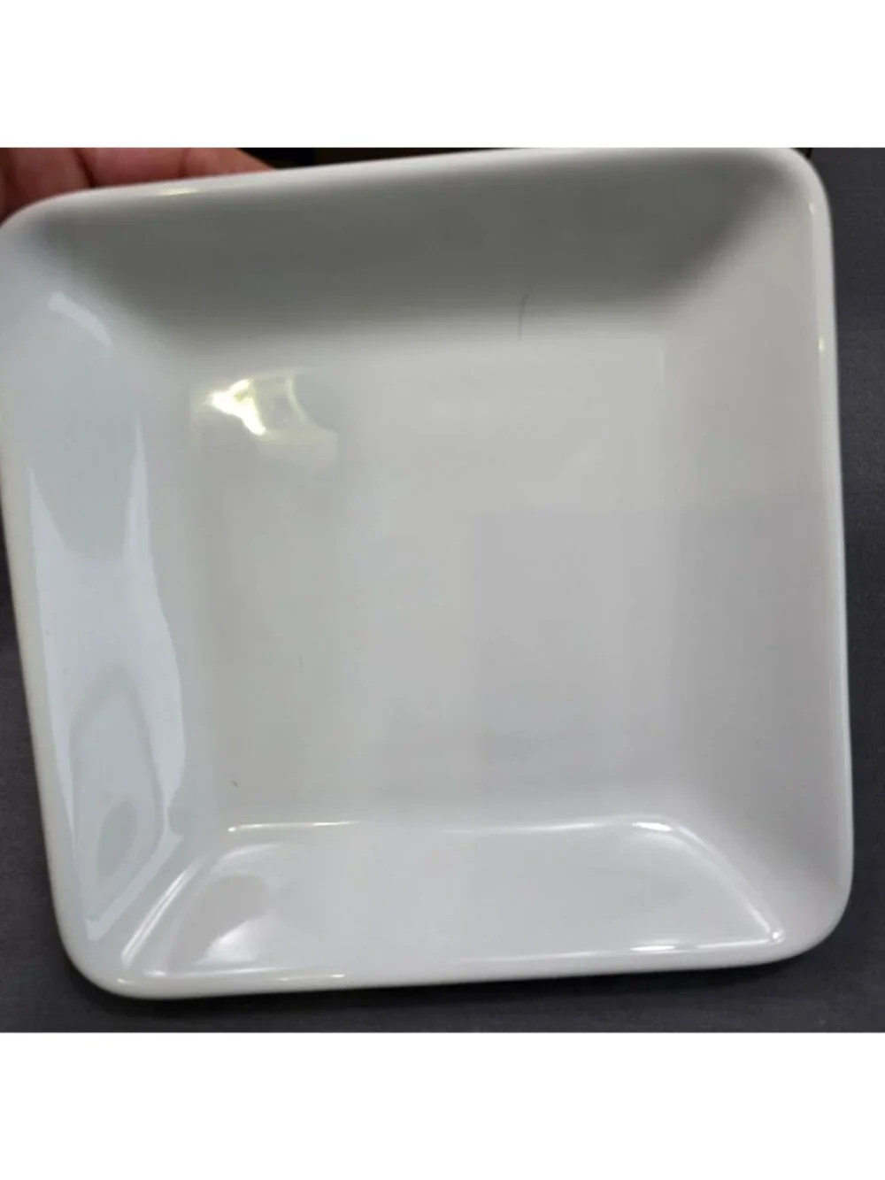 The Pampered Chef Simple Additions Small Squares Set Of 2 White #1925